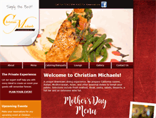 Tablet Screenshot of chicochristianmichaels.com